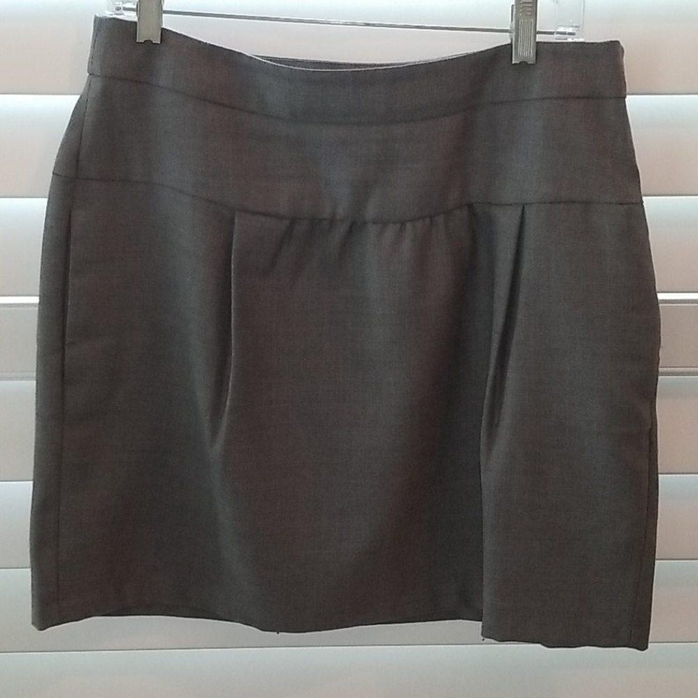 Grey Loft A-Line Skirt